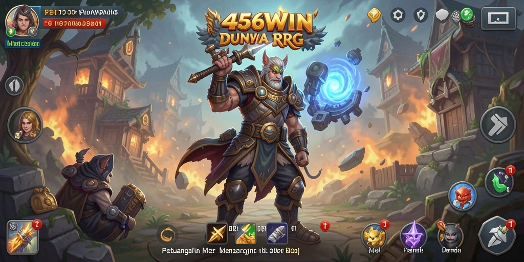 Tampilan menakjubkan dari gameplay 456WIN yang penuh aksi.