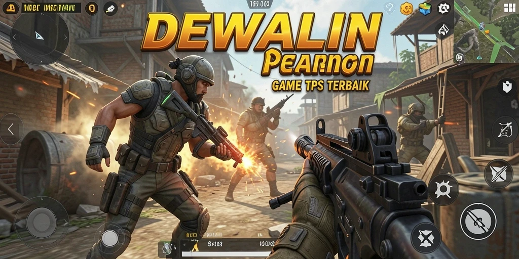 Tampilan gameplay DEWALIN yang mendebarkan dan penuh aksi.