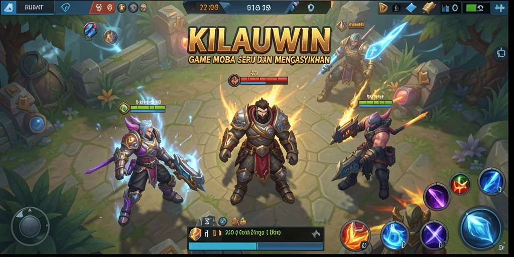 Tangkapan layar gameplay KILAUWIN yang menarik dan mendebarkan.