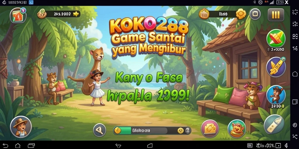 Screenshot KOKO288 menampilkan gameplay yang menarik dan penuh warna.