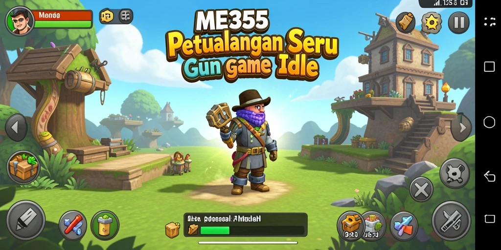 Tampilan gameplay ME355 dengan karakter dan lingkungan yang menarik.