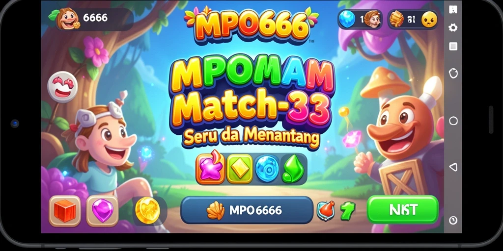 Gameplay MPO666 yang menarik dan penuh warna.