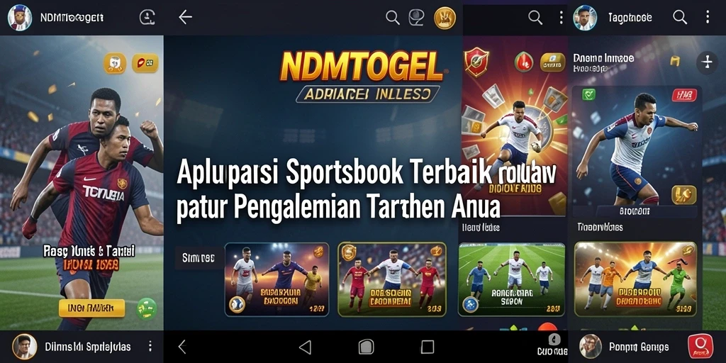 Tampilan gameplay taruhan di aplikasi NDMTOGEL.