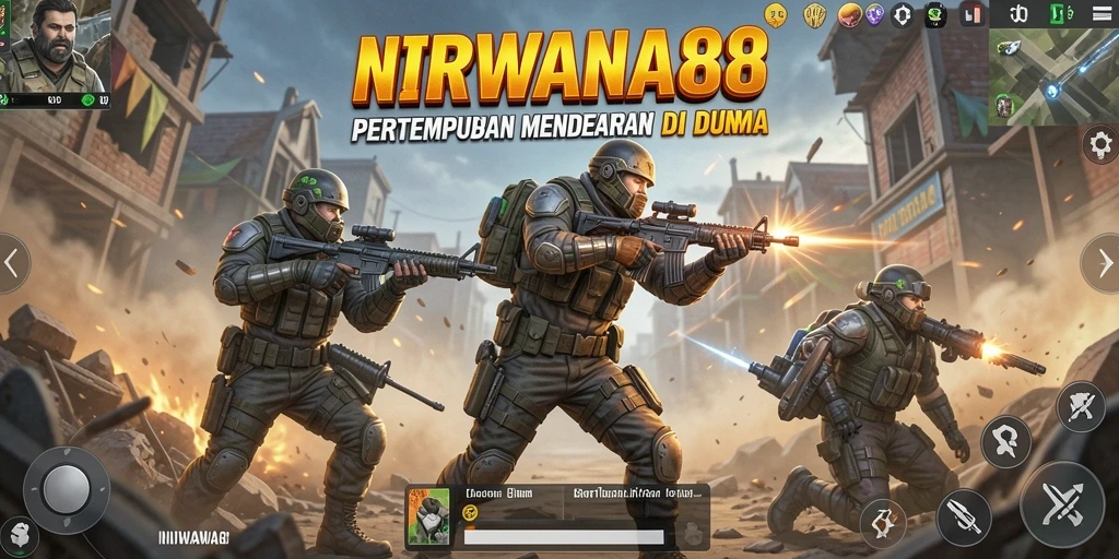 Tangkapan layar gameplay <strong>NIRWANA88</strong> dengan aksi pertempuran seru dan grafis menawan.