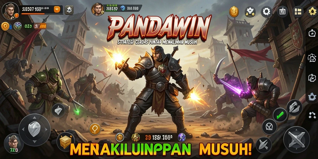 Tampilan menarik dari gameplay PANDAWIN yang melibatkan strategi mendalam.
