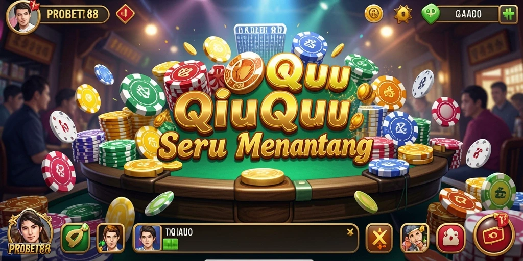 Gameplay QiuQiu seru dan menegangkan dalam PROBET88.