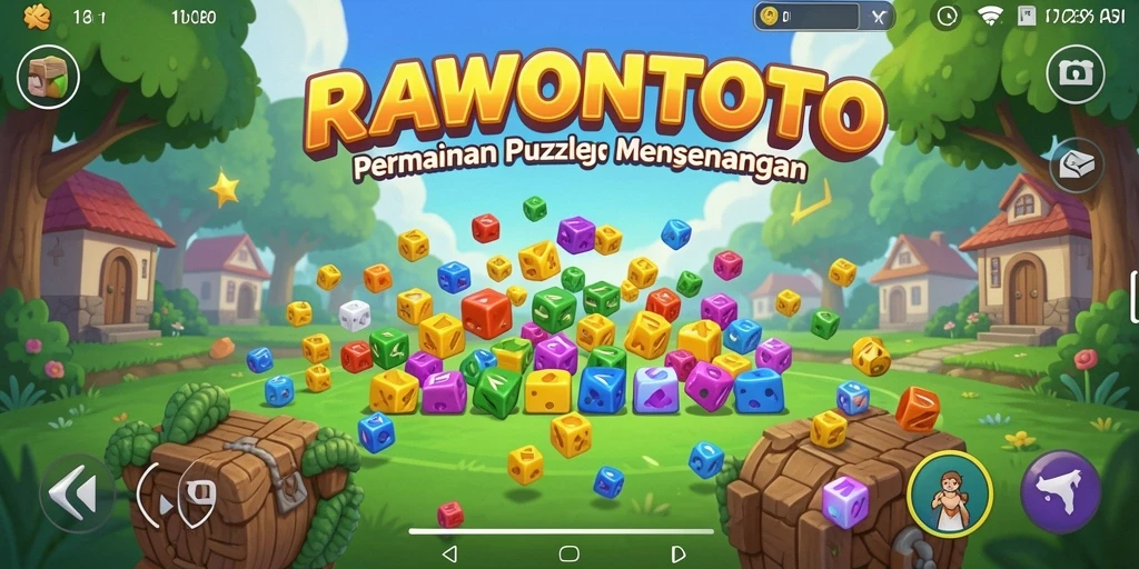Screenshot menampilkan gameplay menarik dari RAWONTOTO yang penuh tantangan.