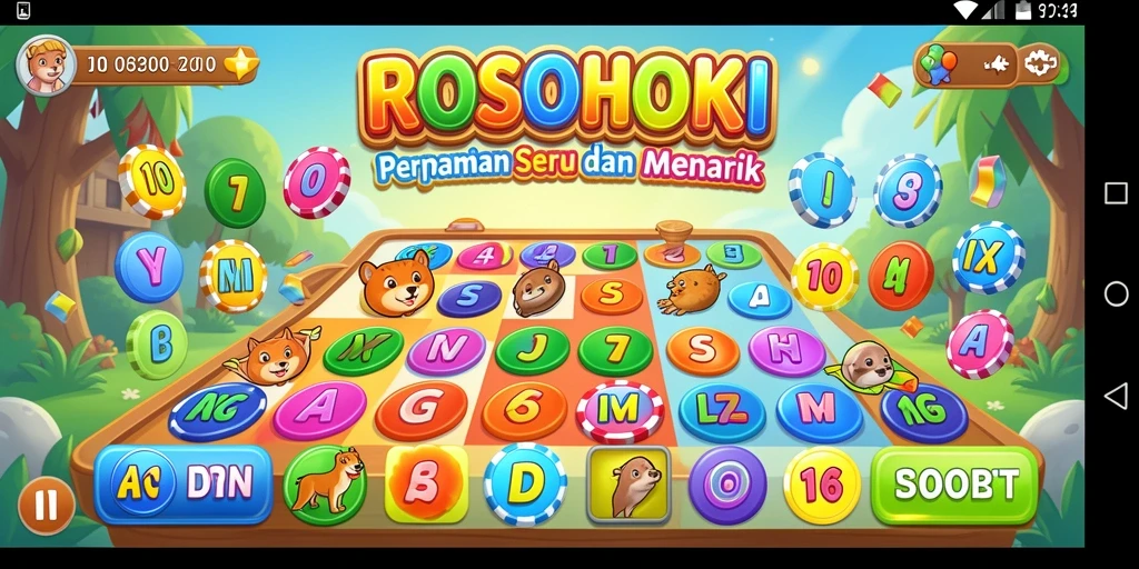 Screenshot gameplay ROSOHOKI yang menampilkan keseruan Bingo.