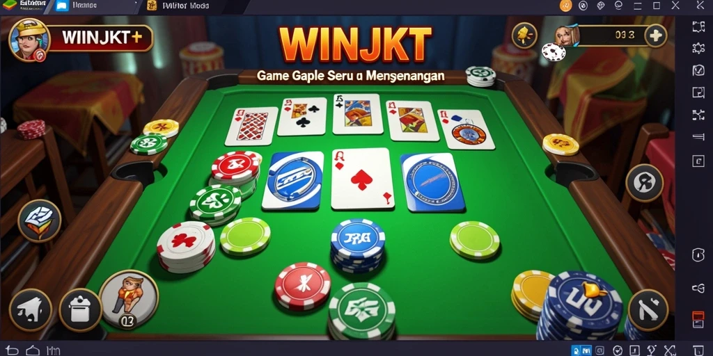 Screenshot gameplay GAPLE dari WINJKT yang seru.